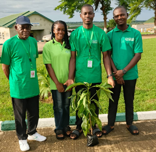Climate & Green World Foundation team at the World Environment Day tree planting